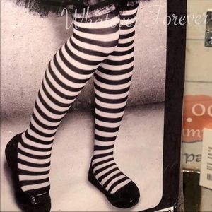 Cute black and white striped kids size small